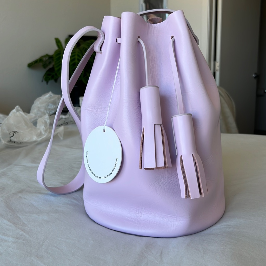 Building Block | Bags | Building Block Lilac Bucket Bag Nwt